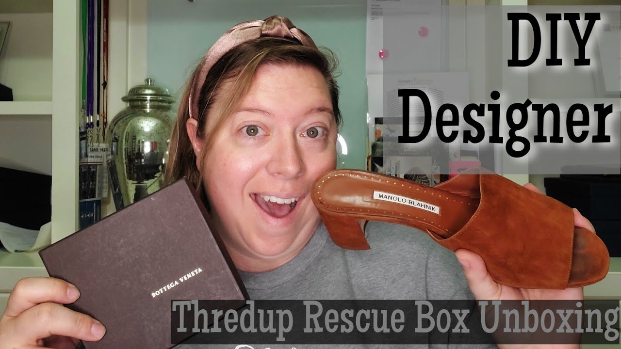 DIY Designer ThredUP Rescue Box Unboxing