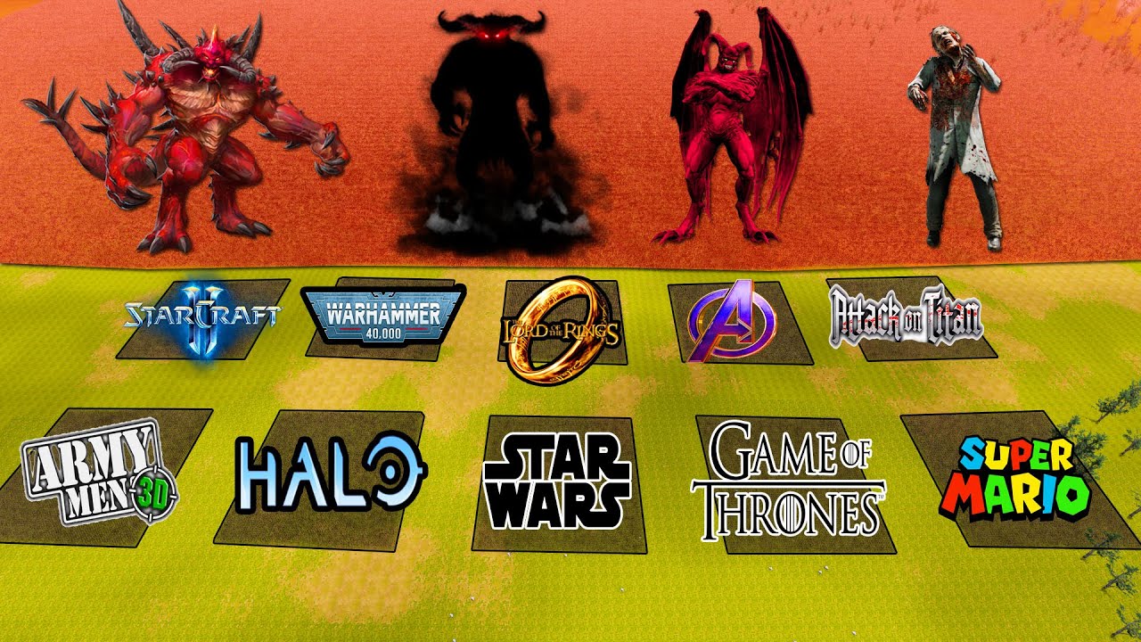 Can Every Fantasy Army hold VS 6 MILLION DEMON ARMY!?  - UEBS 2: Ultimate Epic Battle Simulator 2