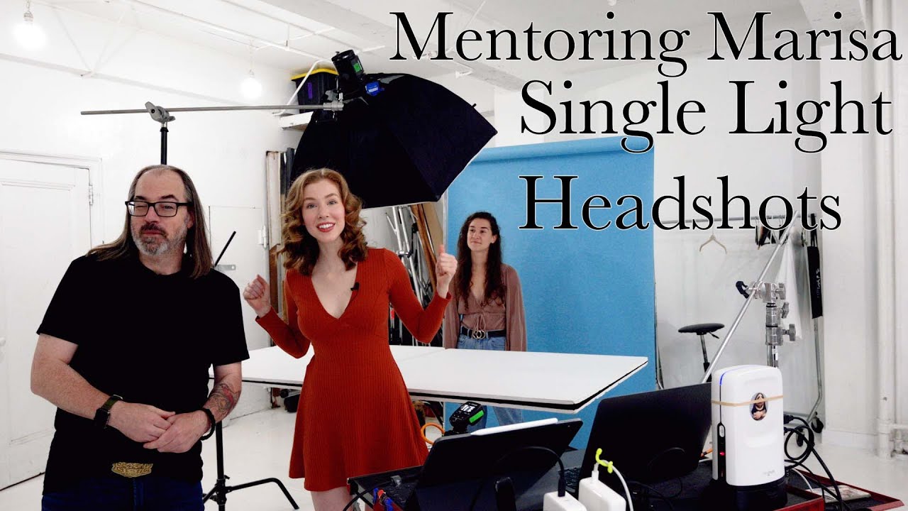Mentoring Marisa: Single Light Headshot