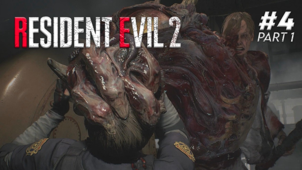 🔴Busuklaa SEWER ni! #4 (Part 1) | Resident Evil 2 MY