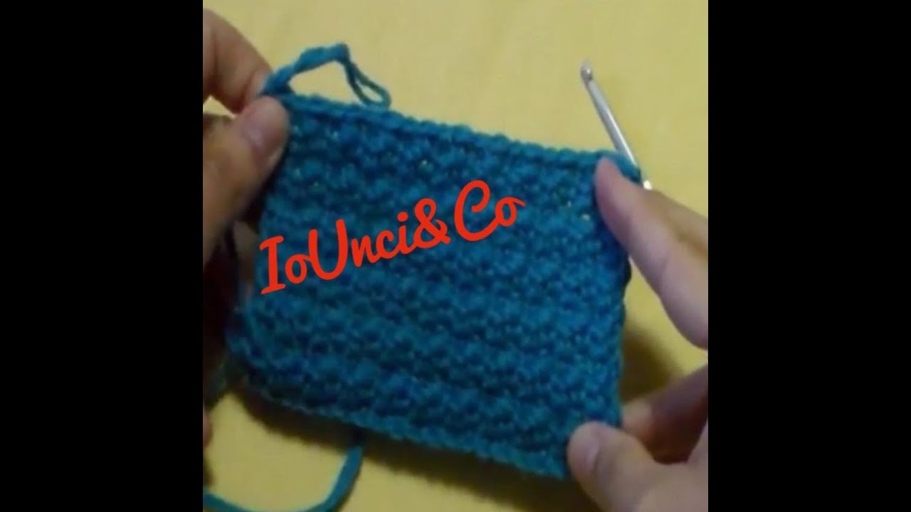 Tutorial punto riso uncinetto