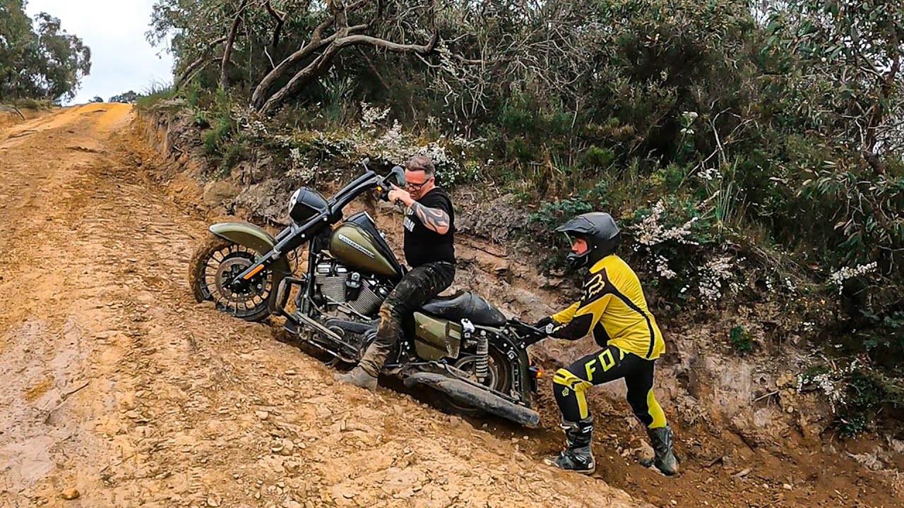 Dirt bike riders sent in to rescue me