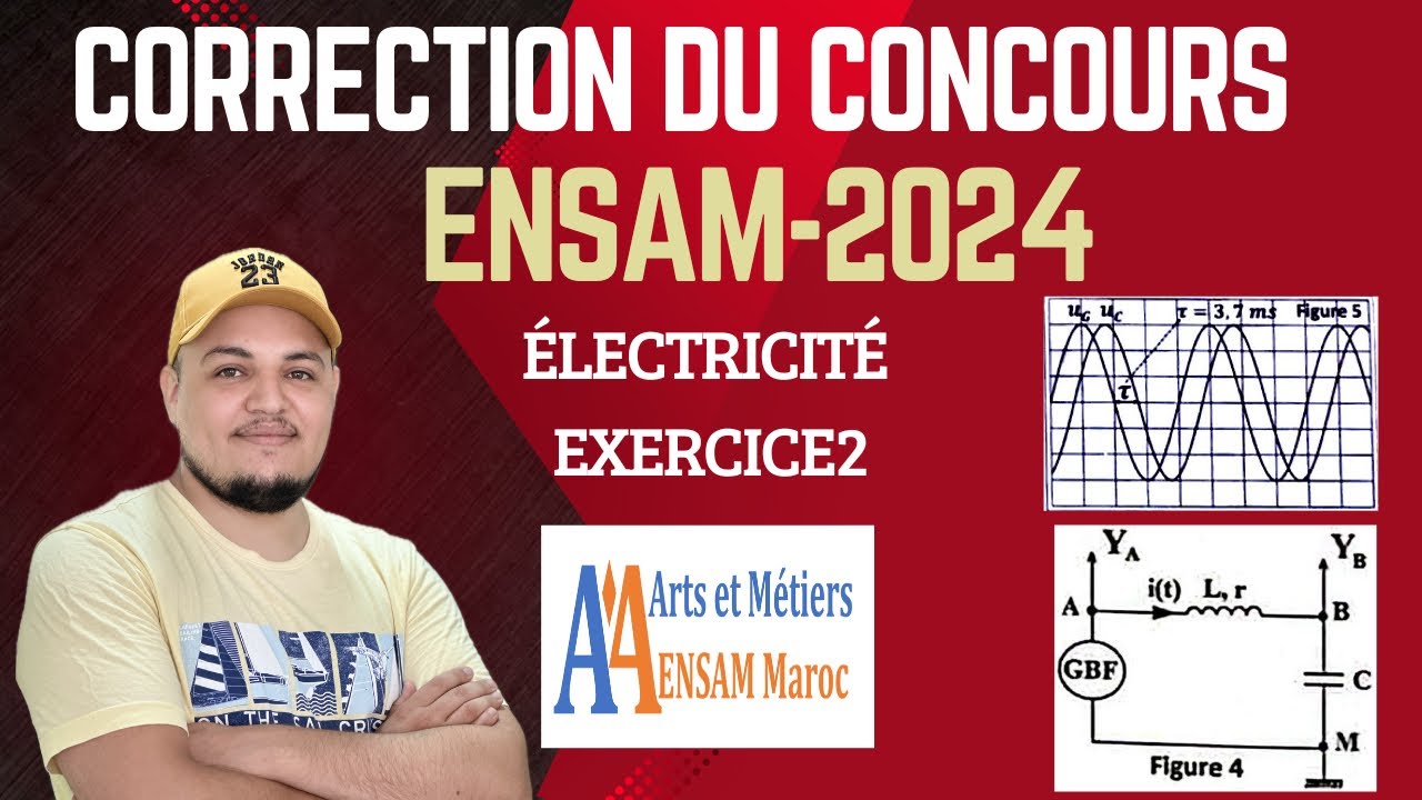 Correction concours ENSAM 2024 partie 2/5 @easy_physi  لا تنسى الاشتراك في القناة