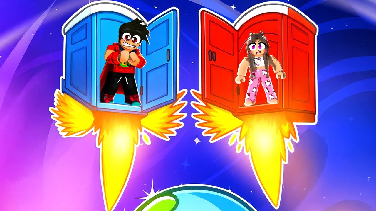 BABİ İLE PIRT YARIŞI YAPTIK! EN ÇOK KİM UÇTU! 😂 Roblox Potty Rockets