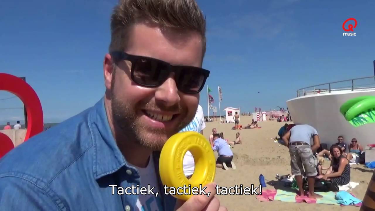 Q-Strandspelen: Kenneth heeft ze niet alle vier op een rij