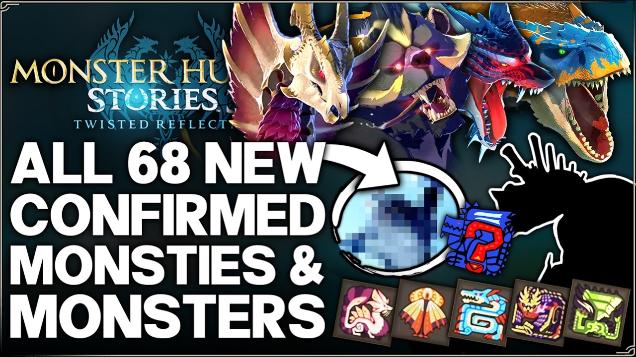 Monster Hunter Stories 3 - ALL 68 New Confirmed Monsties & ALL Elder Dragons - Secrets You Missed!