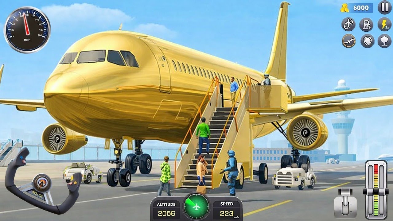 ✈️ Flight Airplane City Pilot Simulator – Plane Boeing Emergency Landing | Android Gameplay