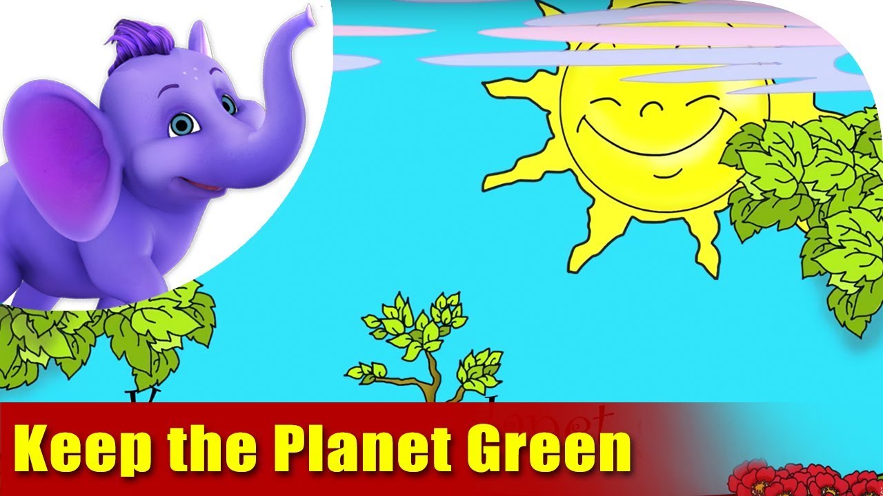 Keep the Planet Green (4K) - In Kinetic Typography