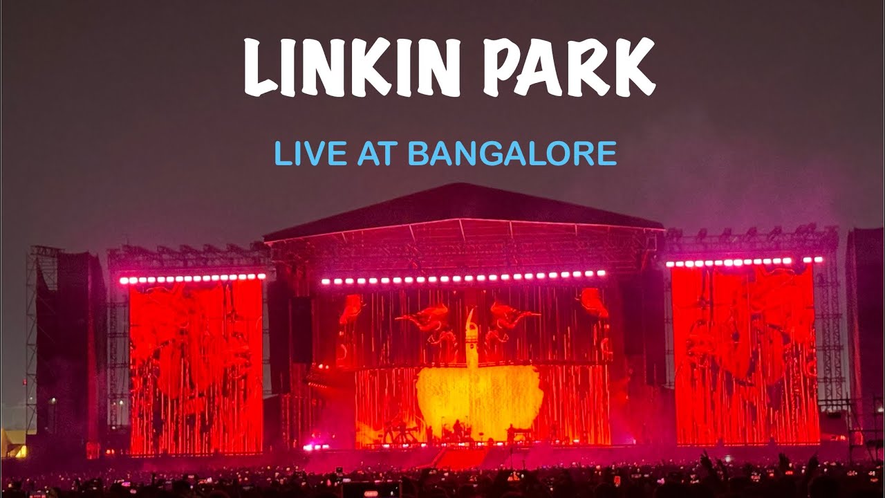 LINKIN PARK | INDIA TOUR | BANGALORE | JANUARY 2026