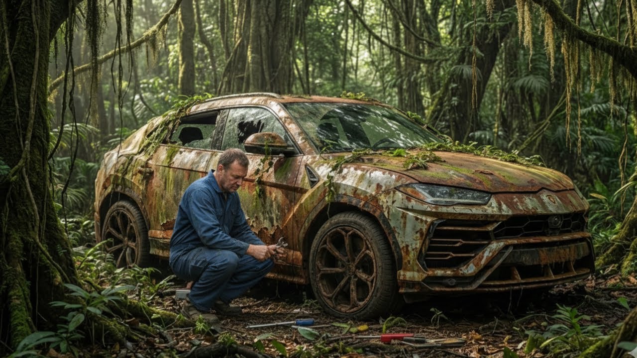Restoring a DESTROYED 2025 Lamborghini Urus! | Full ASMR Restoration