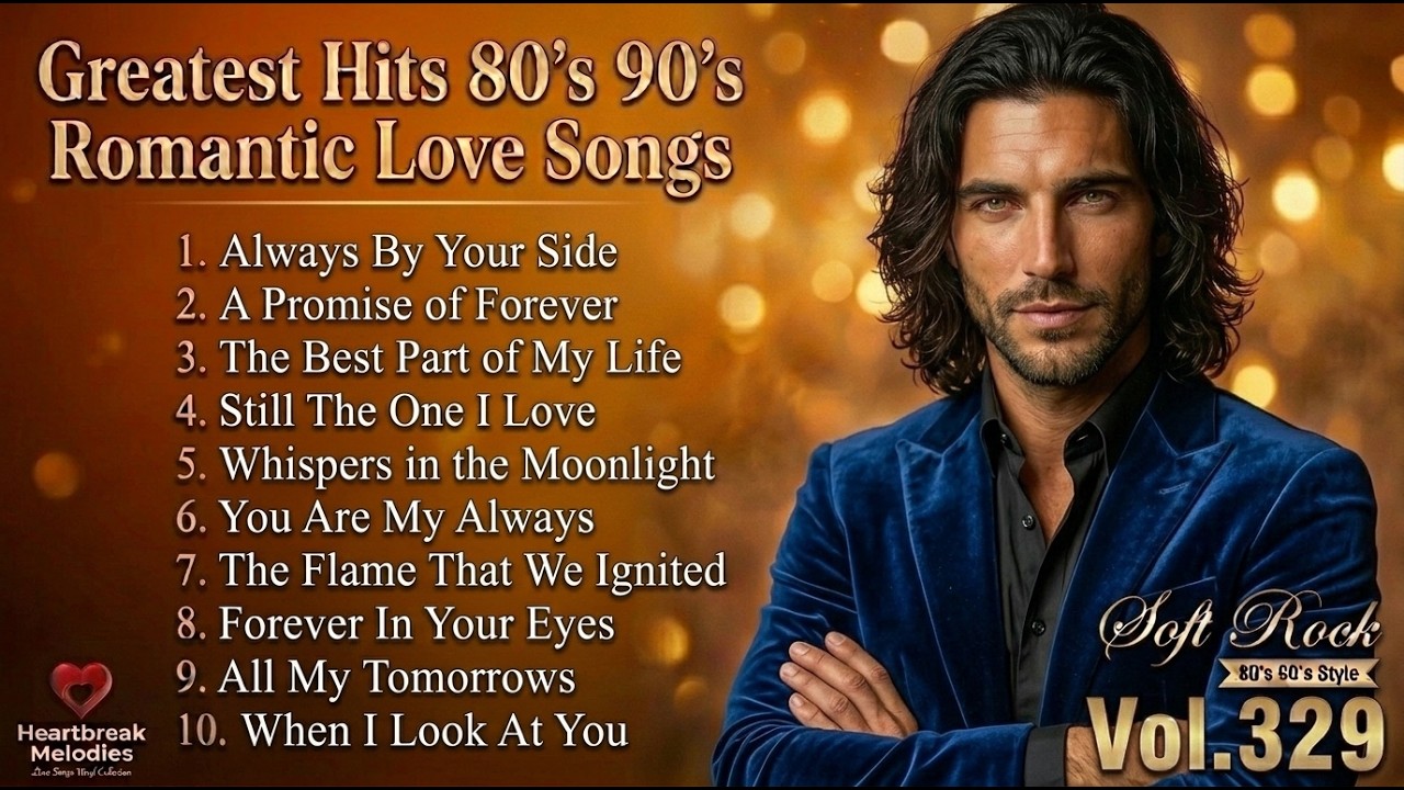 Greatest Hits Romantic Love Songs 💖 Love Songs 80's 90's - Soft Rock Ballads