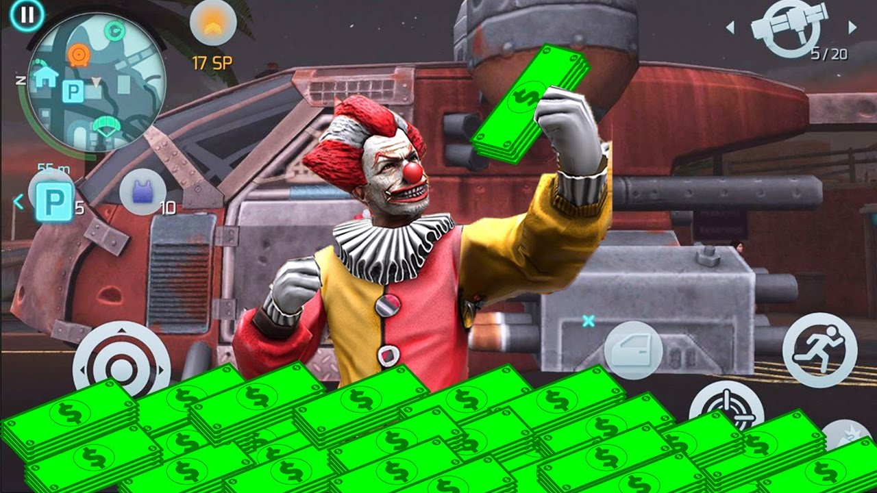 Gangstar Vegas: Clown Waste 20 Million Dollars