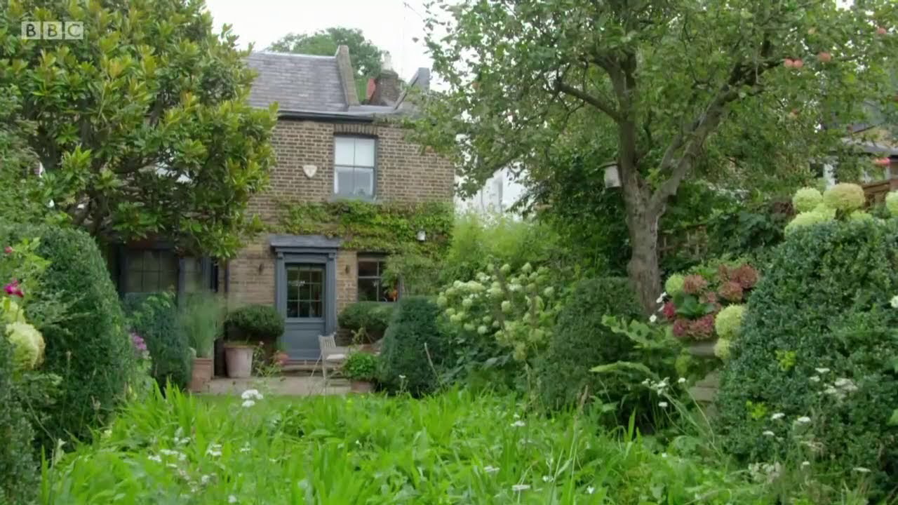 Kertész kertje londoni kerttervező városi kertje S50 E28 részlet