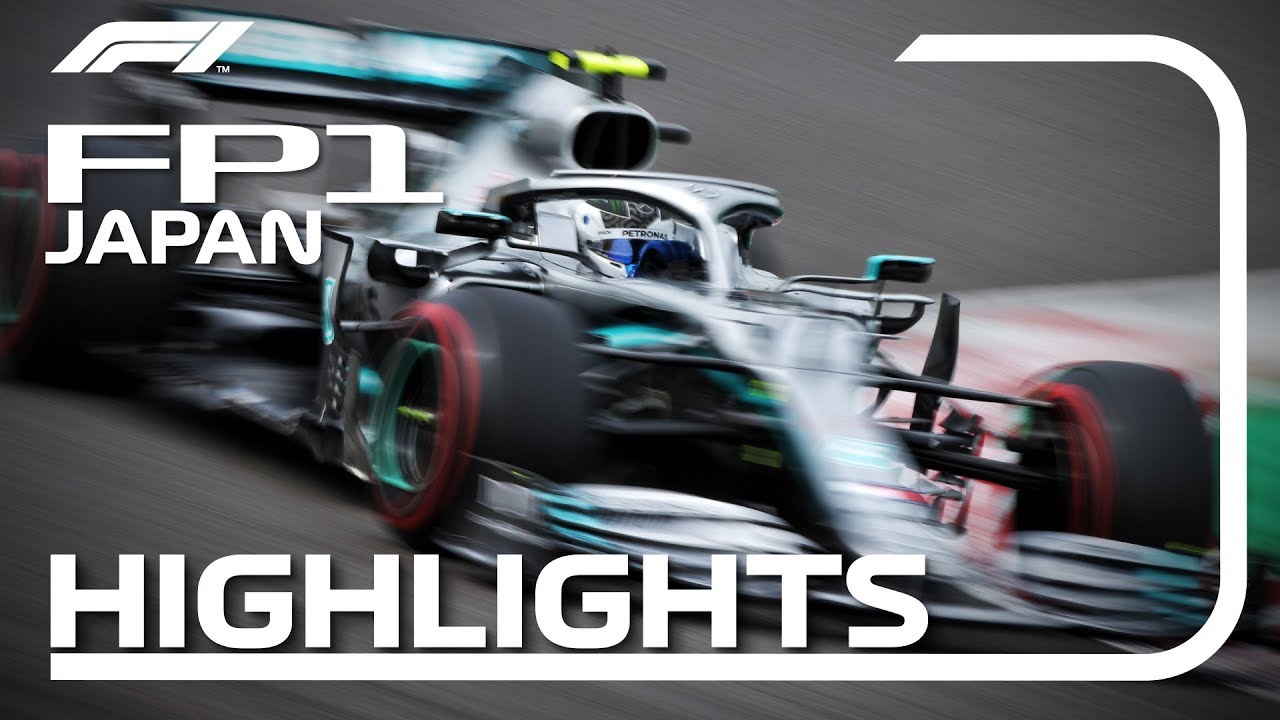 2019 Japanese Grand Prix: FP1 Highlights