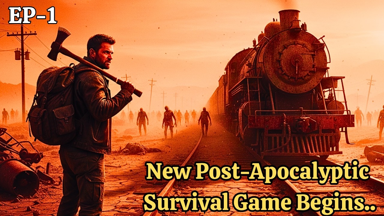 NEW Post-Apocalyptic Survival Game Begins🚆| On The Train EP-1