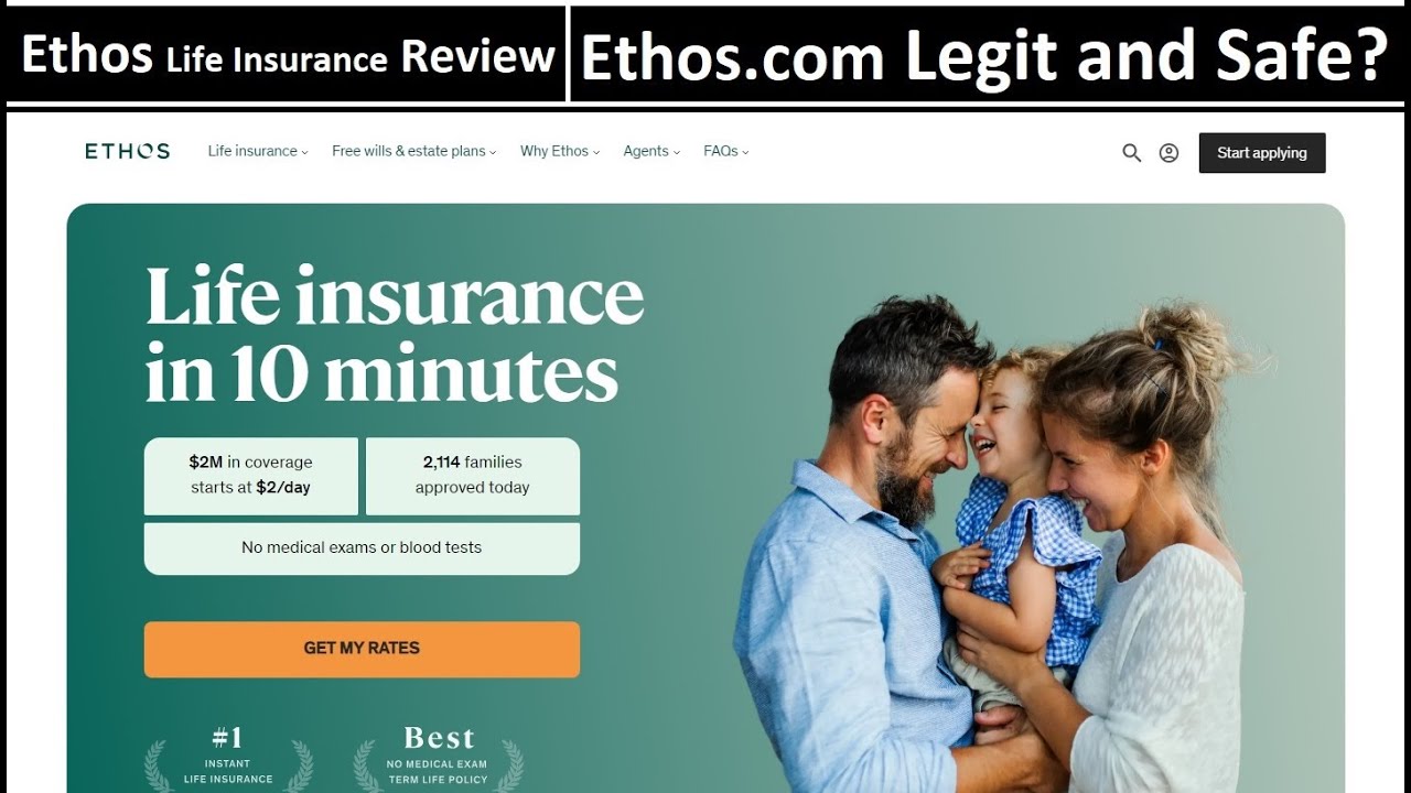 Is Ethos Life Insurance Legit and Safe?  Ethos.com Review
