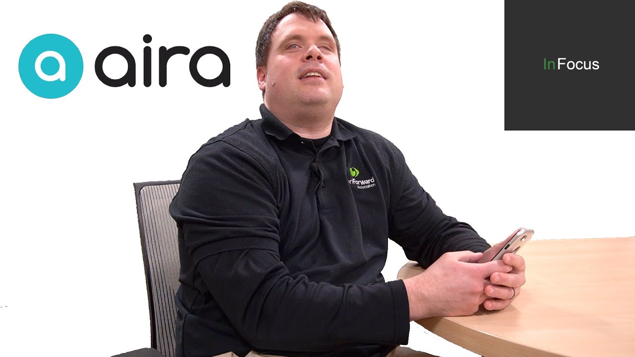 Система визуального перевода Aira для слепых и слабовидящих людей — демонстрация