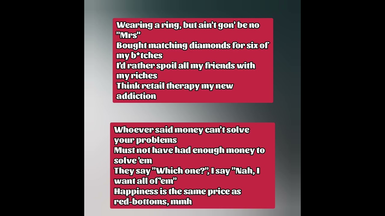Ariana Grande - 7 Rings (Lyrics)