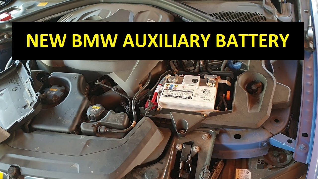 HOW TO REPLACE AUXILIARY BATTERY IN A BMW 330E HYBRID