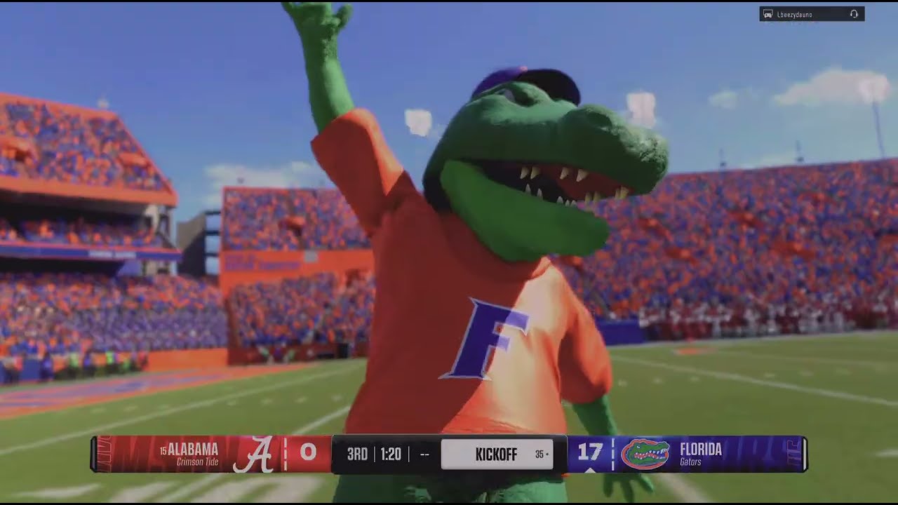 Alabama @ Florida