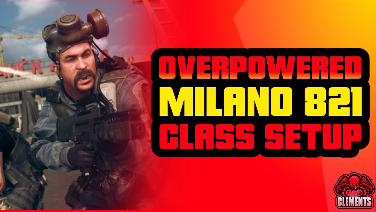 *OVERPOWERED* Milano 821 Class Setup In WARZONE! (Warzone Best Loadout) Best SMG In WARZONE!
