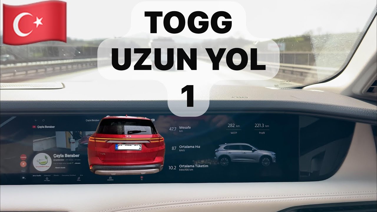 TOGG UZUN YOL DENEYİMİ🚗#togg #turkey