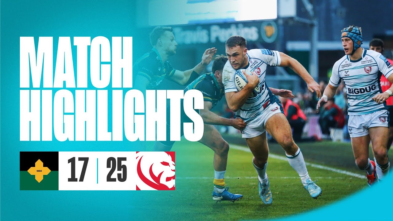 Highlights | Northampton Saints v Gloucester Rugby