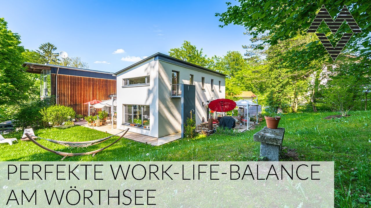 GROSSZÜGIG WOHNEN & REPRÄSENTATIV ARBEITEN: PERFEKTE WORK-LIFE-BALANCE AM WÖRTHSEE