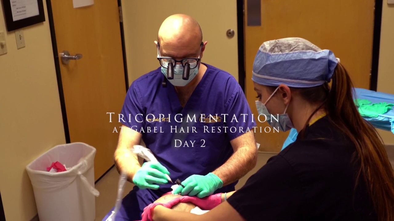 Tricopigmentation at the Gabel Center Day 2