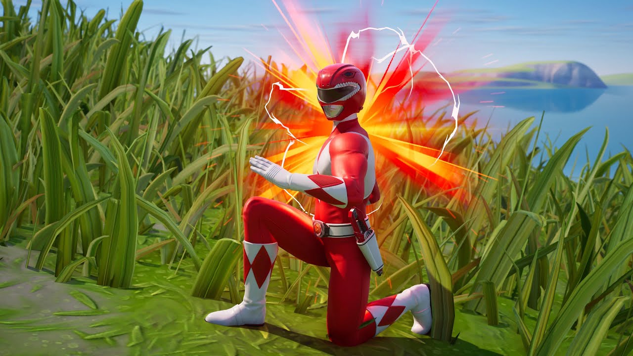 Fortnite Red Ranger Gameplay