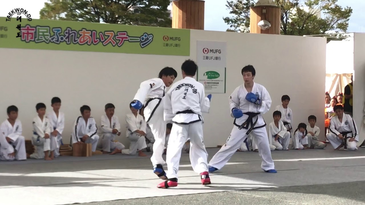 ITFテコンドー京都演武2018年