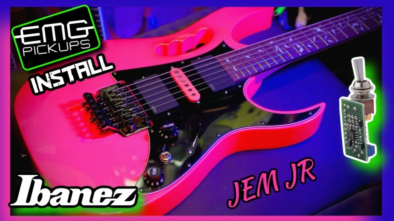 Modding My Ibanez Jem Jr