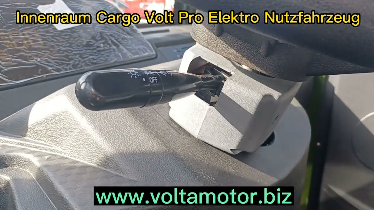 Innenraum Cargo Volt Pro Elektro Nutzfahrzeug