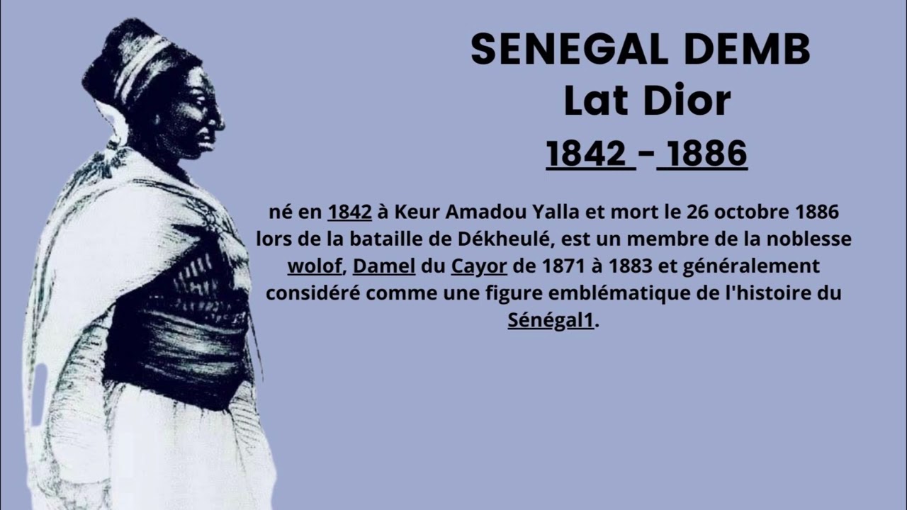 SENEGAL DEMB Lat Dior