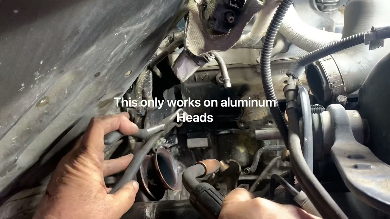 Easy Removal of  Broken Exhaust Stud or Bolt Inside of an Aluminum Cylinder Head.