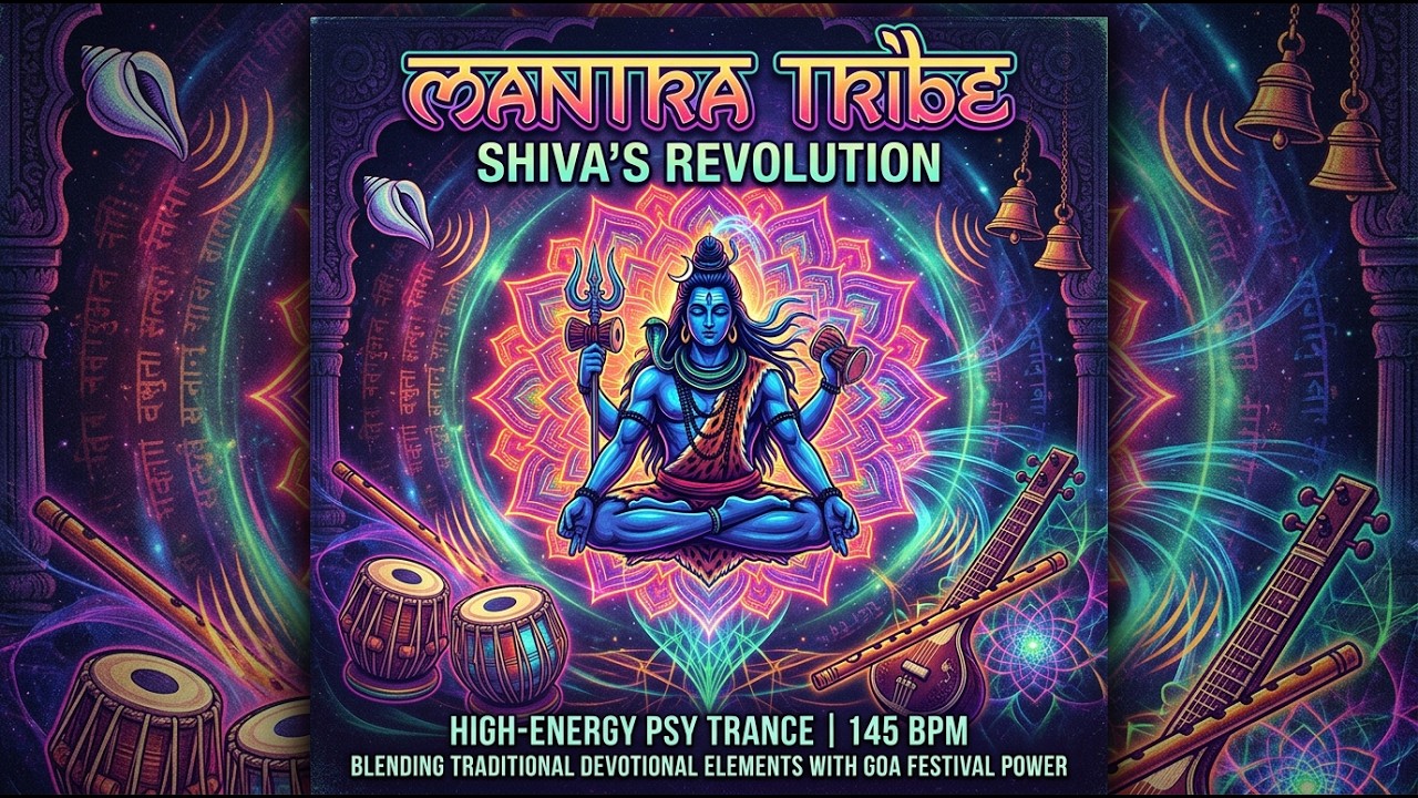 🕉️ Sacred Vibe High Energy Indian Psytrance 145 BPM | Goa Festival Power