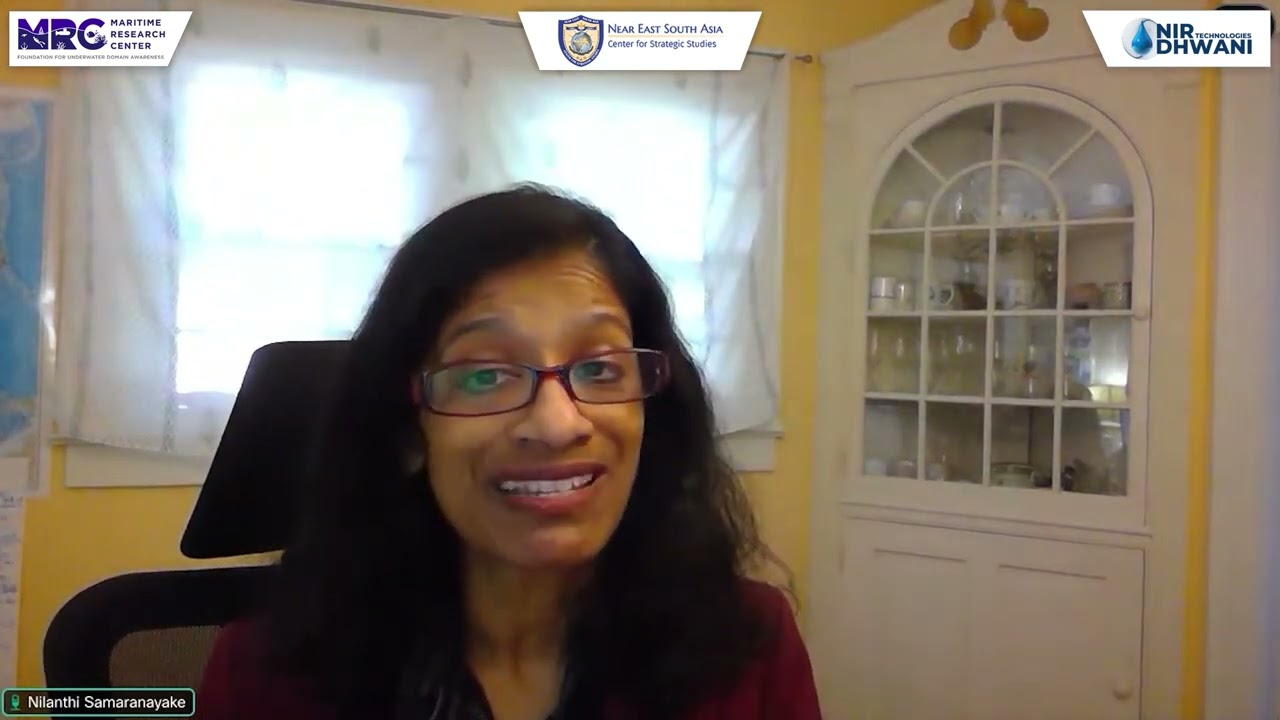 Ms. Nilanthi Samaranayake | October 2024 webinar on Indian Ocean Security Framework