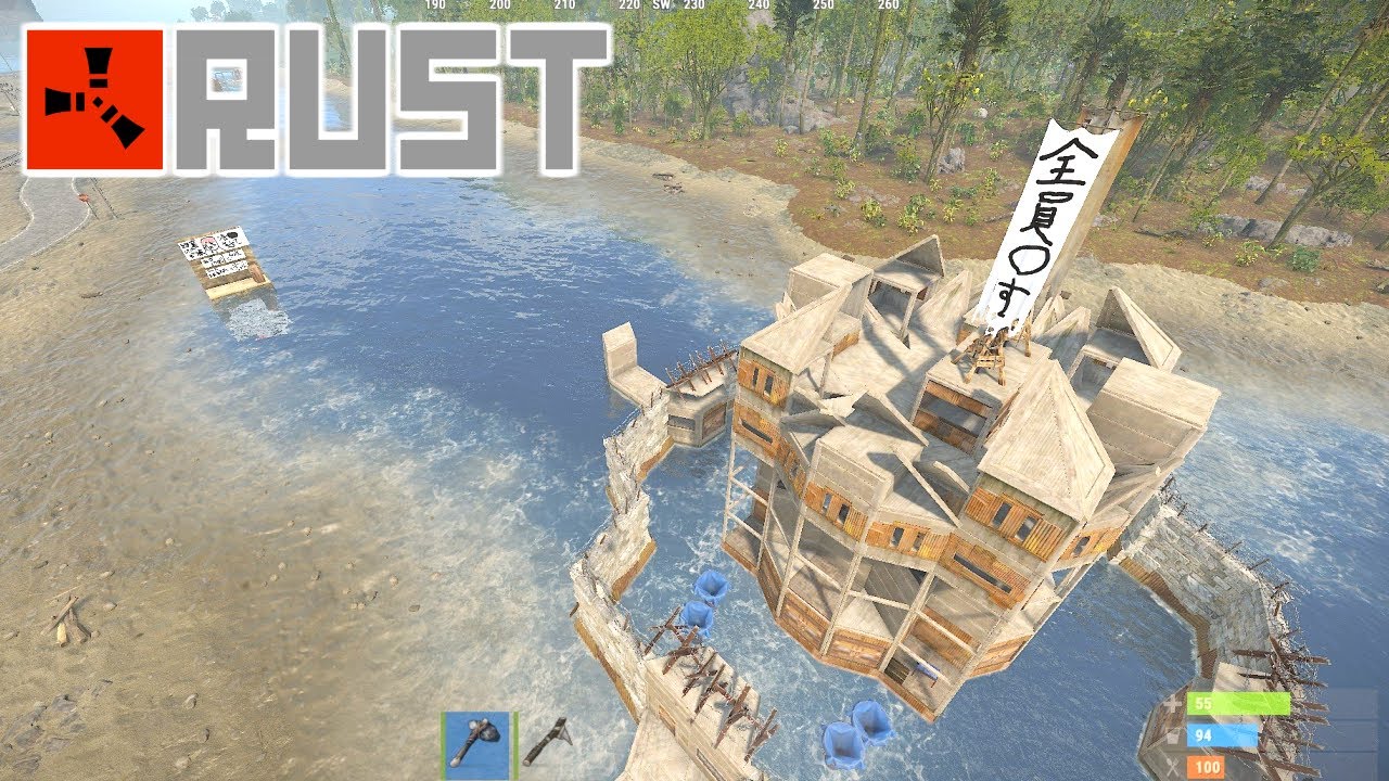 ガチで全員〇す漢のニコニコ老人RUST  もこう視点【RUST】布団ちゃん、たいじ、みけねこ