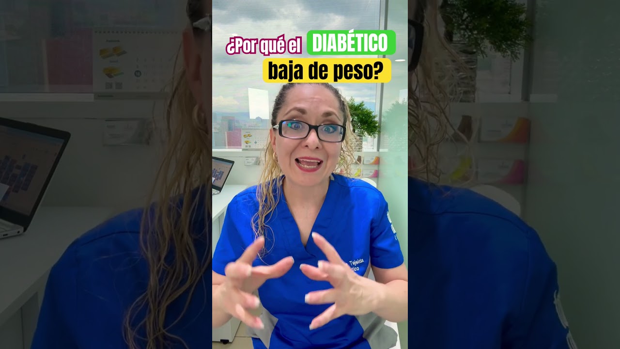 ⚠️ &iquest;POR QU&Eacute; EL DIAB&Eacute;TICO BAJA DE PESO?⚠️  #diabetes #bajadepeso #glucosadescontrolada #azucaralta