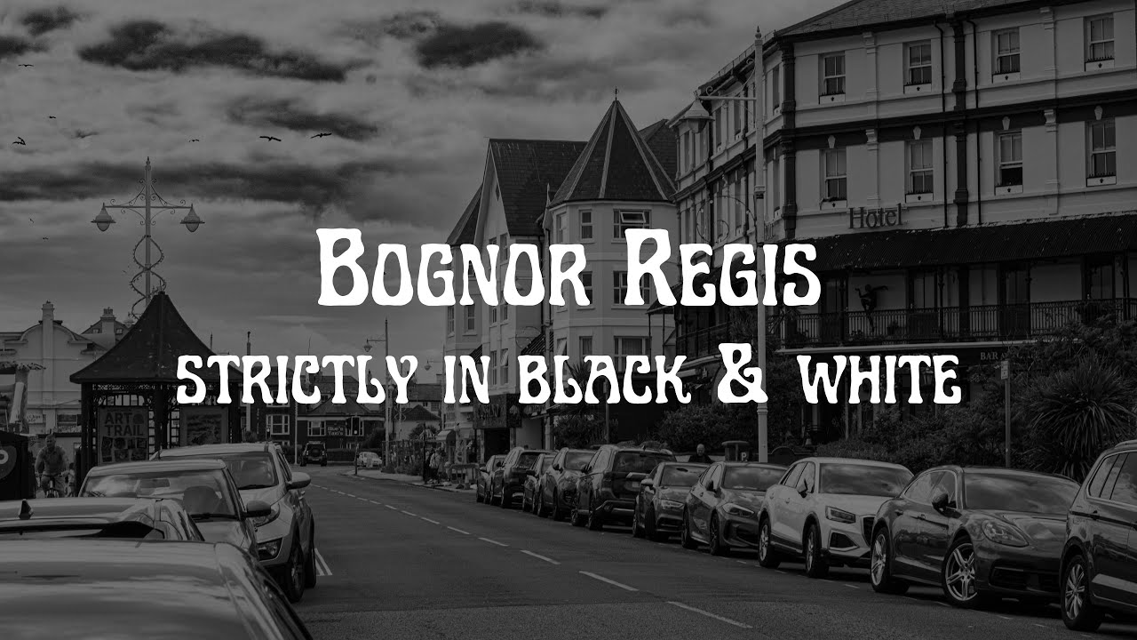 Bognor Regis in Black and White: A Timeless Coastal Portrait