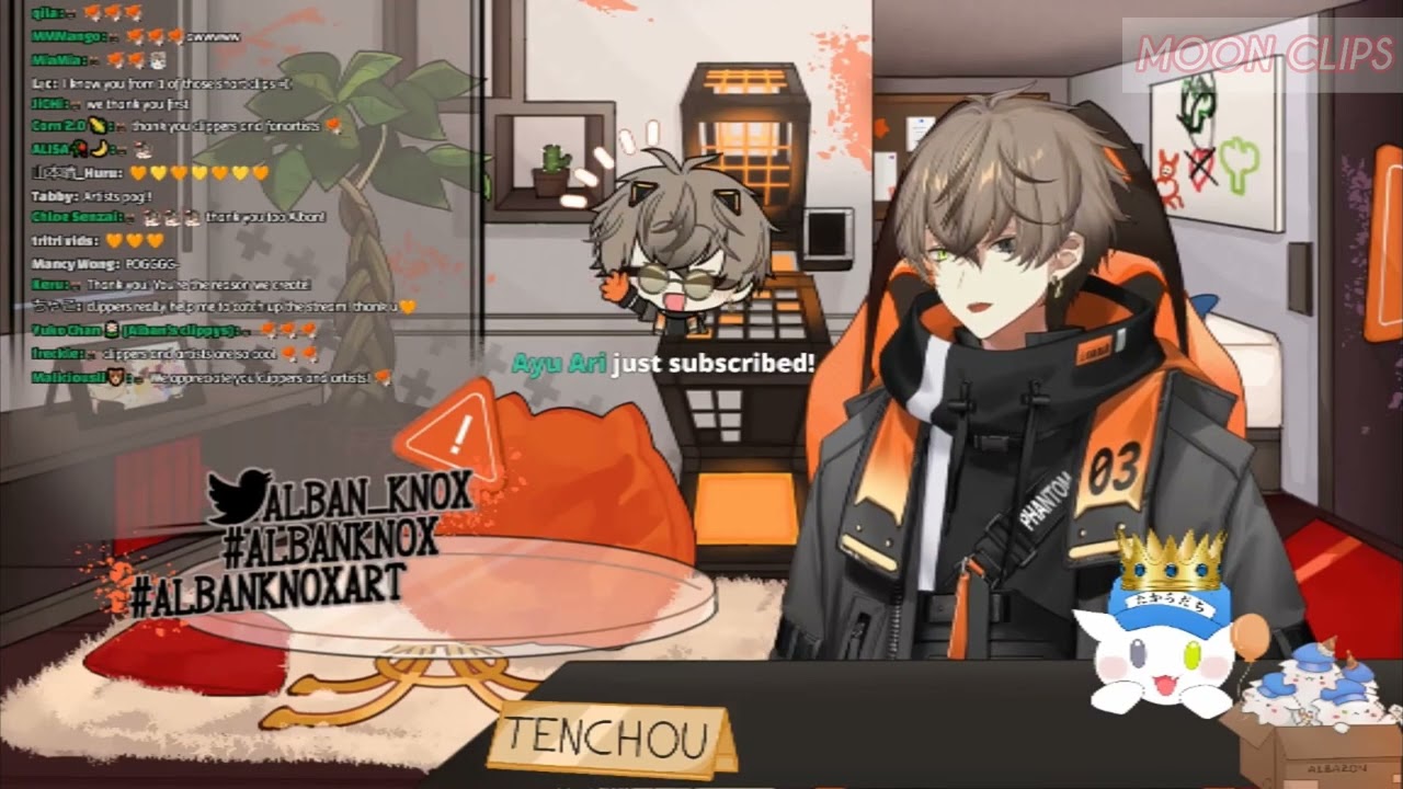 Alban clarifying the Takaradachi design misconception [Alban Knox || NIJISANJI EN]