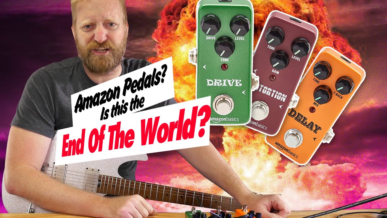 AMAZON GUITAR PEDALS?!?!? - Is this a sign of the end times? (nope, just more pedals) #Affordaboard