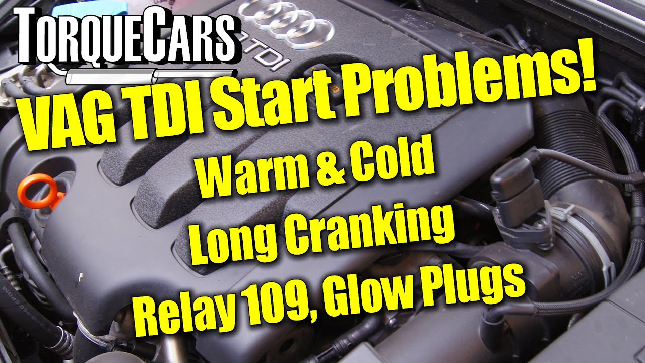 VW Group Diesel Engine Fix Warm & Cold Start Issues [Seat VW Skoda Audi Tips]