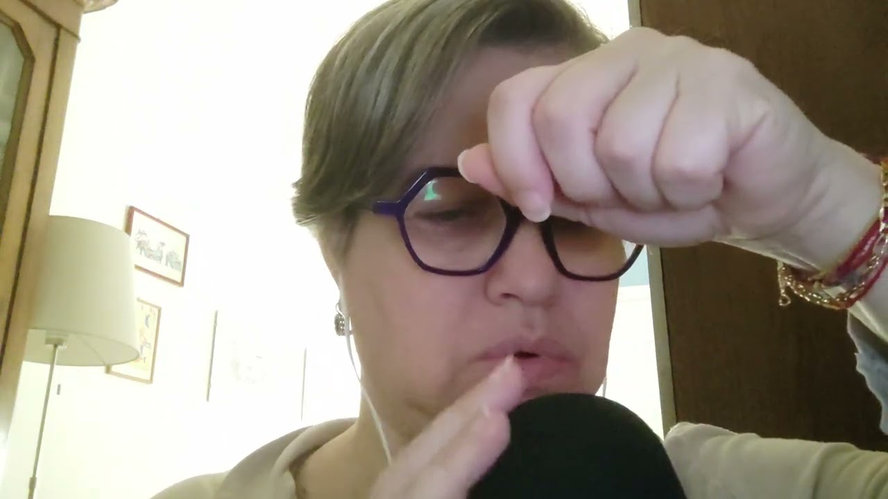 Asmr - trucco e pettinatura da cerimonia per Micaela un saluto anche a suo figlio Vincenzo