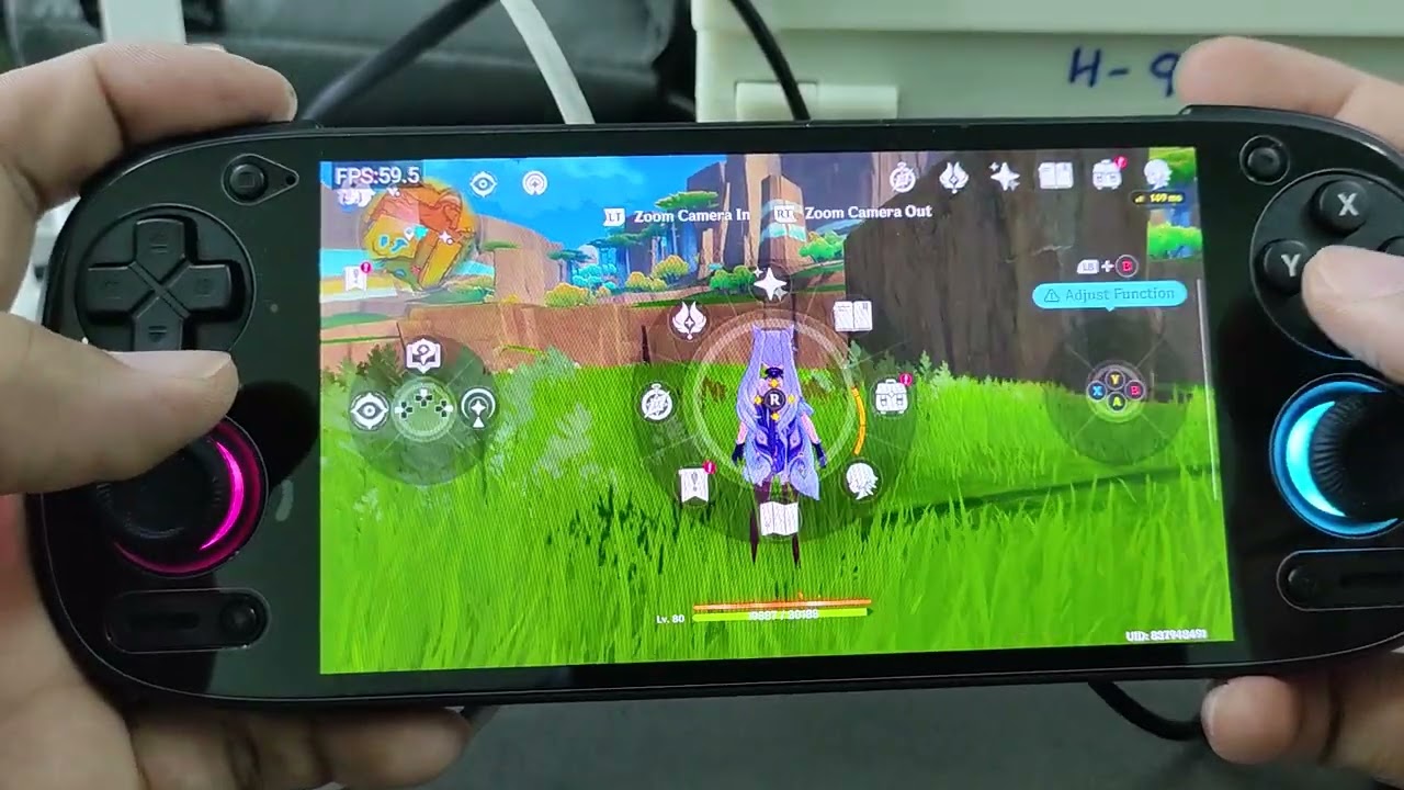 Genshin impact on Retroid pocket 5 in 2025