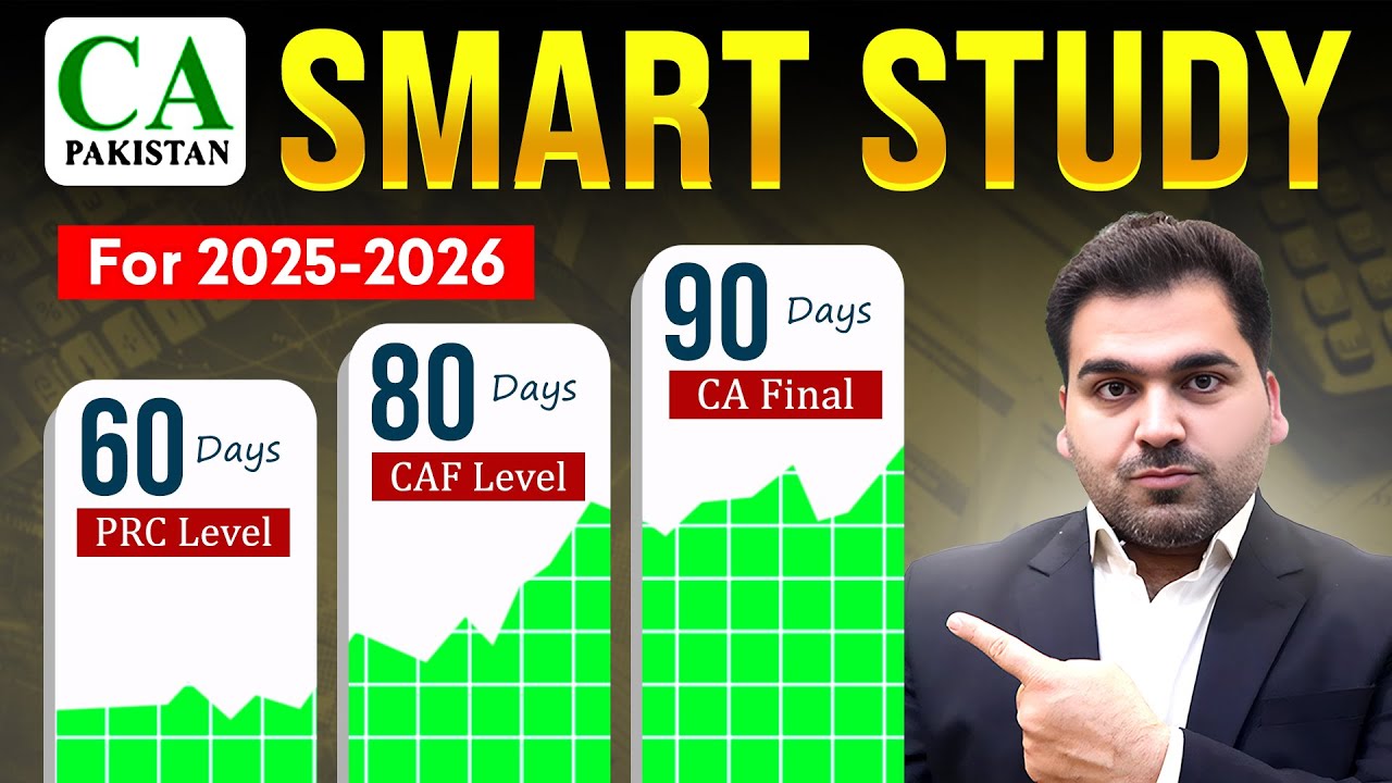 Pass CA by Smart Study | PRC, CAF and CA Final Level