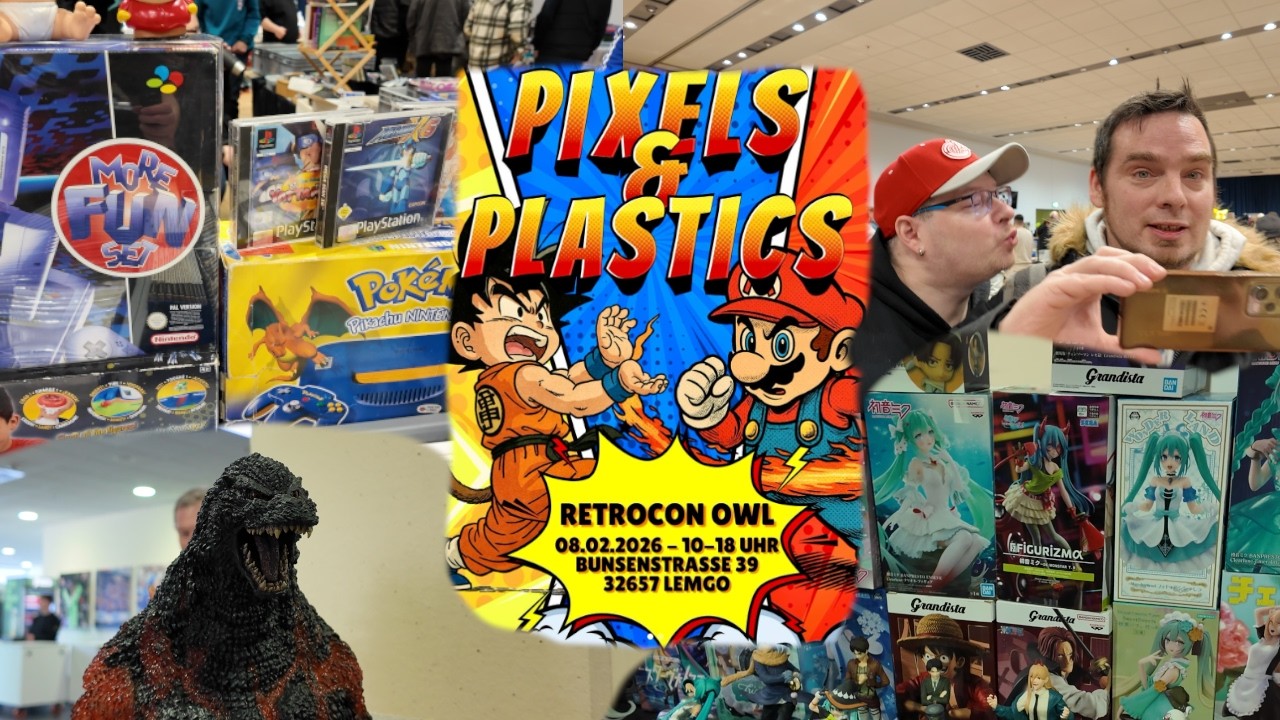 Diese Retro Convention in OWL ist Pflicht! // Pixels & Plastics in Lemgo