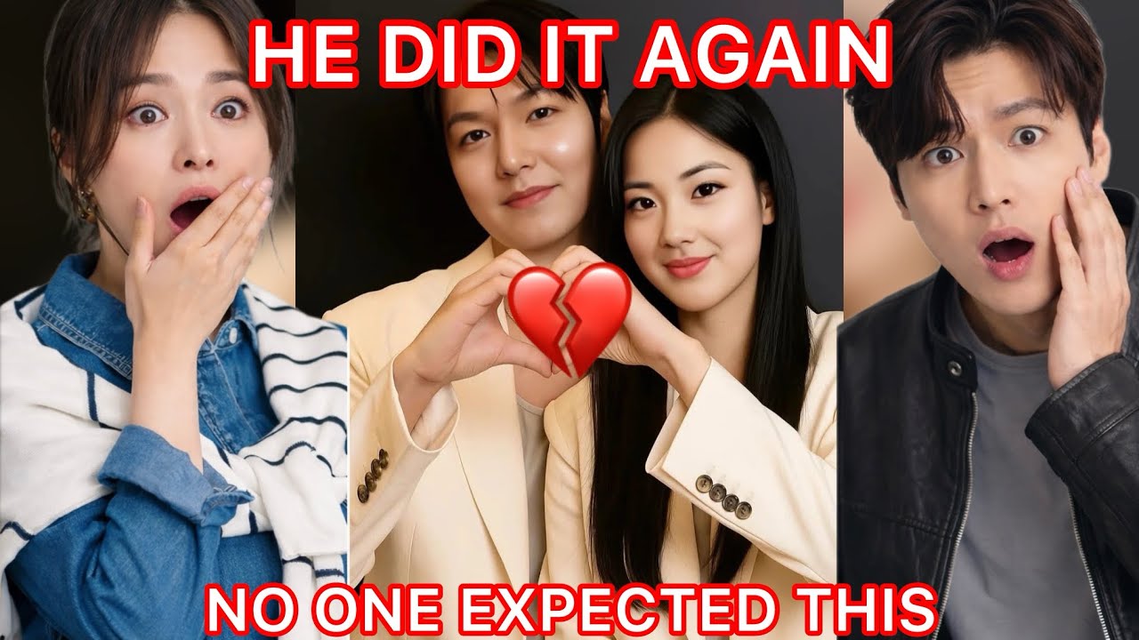 Lee Min-ho Shocks the World Again – The Second Comeback No One Saw Coming