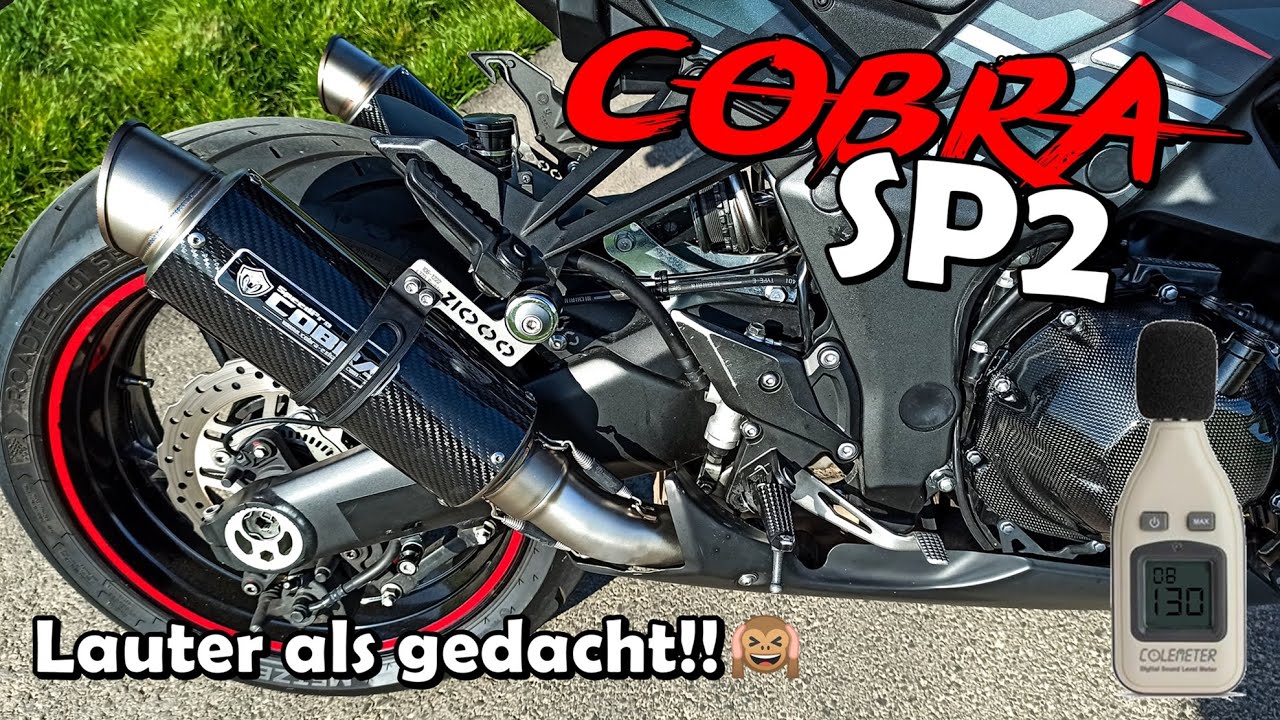 COBRA Sp 2 VS Ixill Hyperlow | Kawasaki Z1000 | +DB-Messung @Webonone