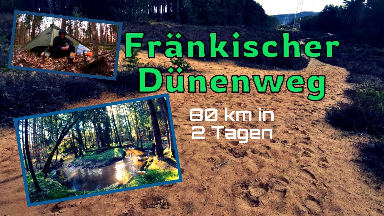 Fränkischer Dünenweg - 80 km Wandertour durch die Wüste Mittelfrankens?